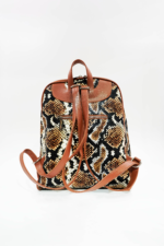 Vanessa Snake Skin Women's Backpack - Image 4