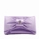 Yulia Lilac Satin Detailed Women's Hand And Shoulder Bag