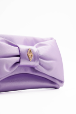 Yulia Lilac Satin Detailed Women's Hand And Shoulder Bag - Image 2
