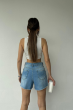 Dina Γυναικείο Σορτς Denim Casual - Image 2