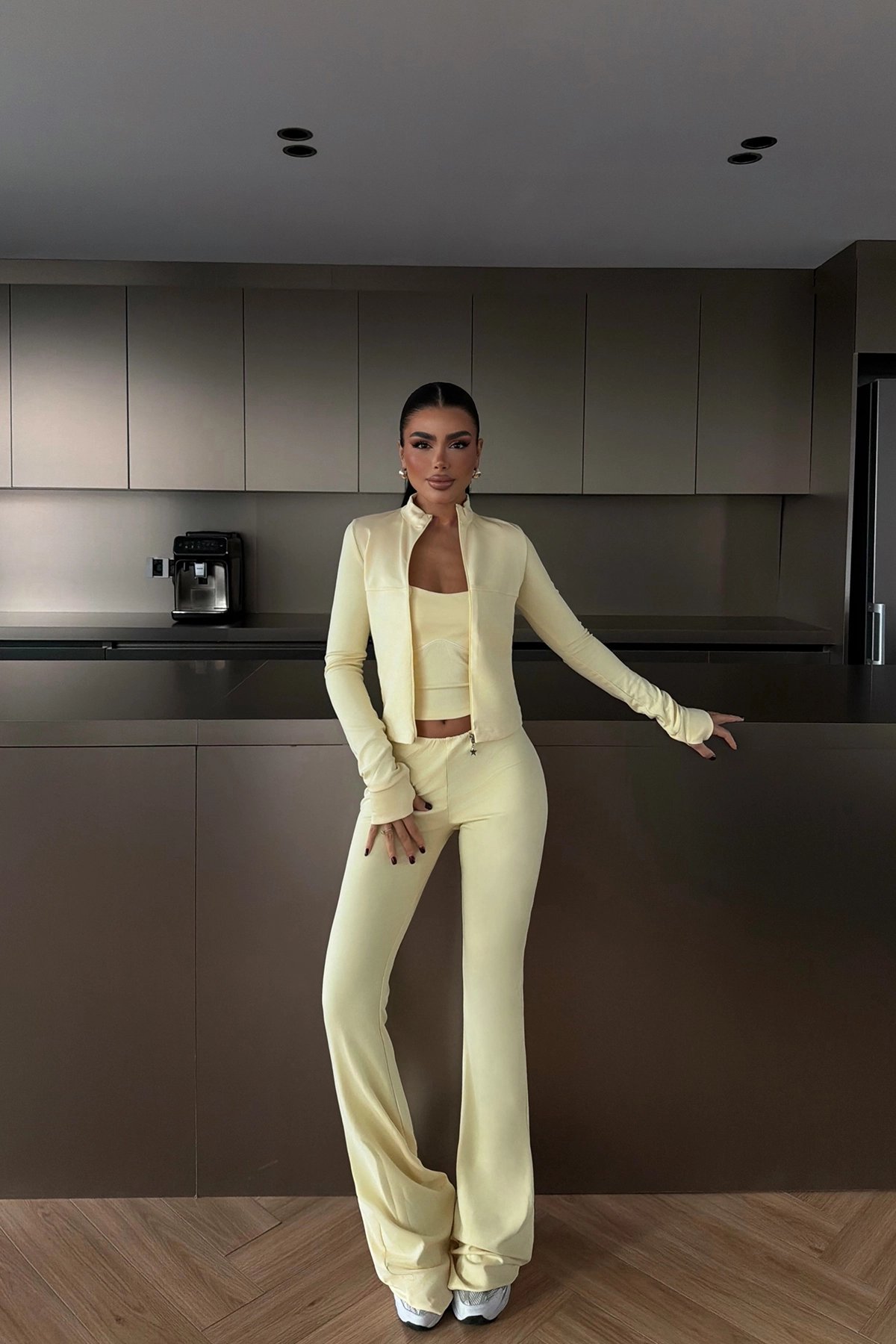 EYO15084 Gaia Γυναικείο Σετ Slim Fit - Image 1