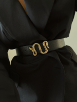 Women's Belt With Snake Buckle - Image 2