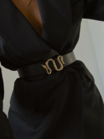 Women's Belt With Snake Buckle - Image 4
