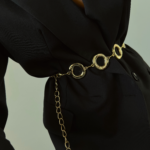 Round Design Chain Shirt Jacket Dress Trouser Belt