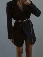 Round Design Chain Shirt Jacket Dress Trouser Belt - Image 5