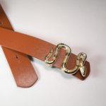 Women's Belt With Snake Buckle