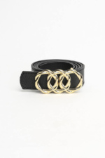 Women's Belt With United Ring Buckle