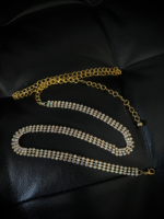 Women's Gold Stone Chain Belt - Image 4