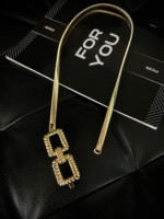 Fiori Square Twist Buckle Spring Women's Belt - Image 2