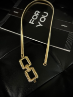 Fiori Square Twist Buckle Spring Women's Belt