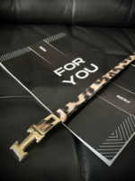 Thin H-buckle Adjustable Women's Trouser Belt Jacket Belt Dress Belt Shirt Belt - Image 2