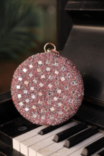 Ring Evening Dress Bag - Rose - Image 2