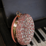 Ring Evening Dress Bag - Rose