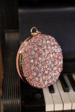 Ring Evening Dress Bag - Rose - Image 3