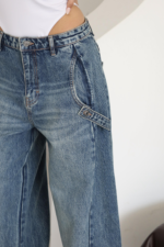 Jeans Mom Style High Waist Wide Leg - Image 5