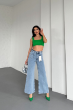 Front Pocket Detailed Jeans - Image 2