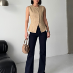 Jeans High Waist Bootcut Flare Leg