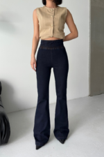 Jeans High Waist Bootcut Flare Leg - Image 6