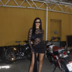 Noir Temptation Γυναικείο Mini Φόρεμα με Δαντέλα & Cut Out