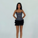 Crystal Γυναικείο Βραδινό Φόρεμα Bodycon Glam