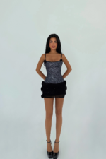 Crystal Γυναικείο Βραδινό Φόρεμα Bodycon Glam