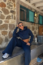 Olivia Γυναικείο Αθλητικό Σετ με Κουκούλα Oversized - Image 3