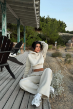 Monroe Γυναικείο Αθλητικό Σετ με Κουκούλα Oversized Jogger