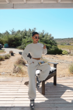 Gaia Γυναικείο Αθλητικό Σετ Oversized Jogger Αθλητικό
