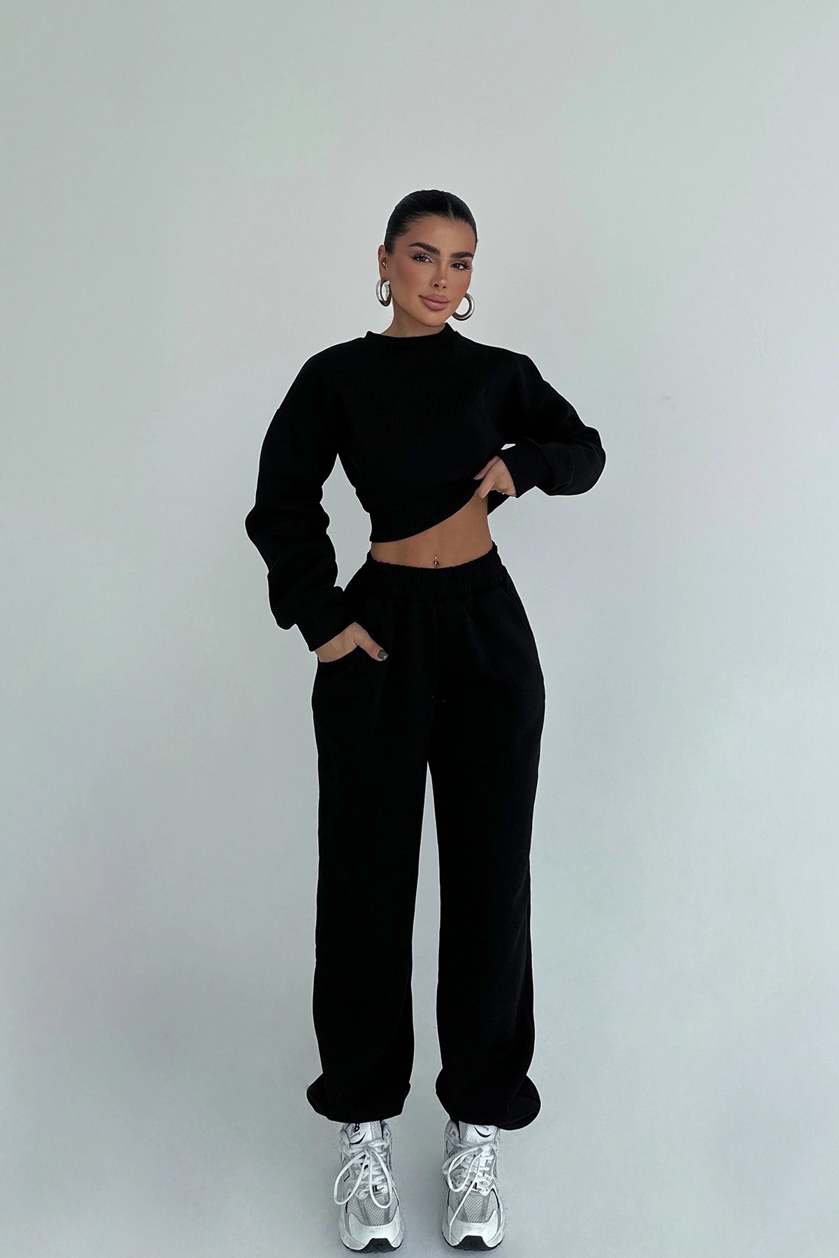 EYO14824 Sienna Γυναικείο Αθλητικό Σετ Jogger Αθλητικό Streetwear - Image 1