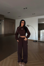 Talia Γυναικείο Αθλητικό Σετ Oversized Jogger