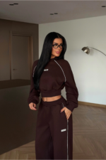 Talia Γυναικείο Αθλητικό Σετ Oversized Jogger - Image 3