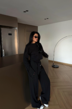 Luxe Γυναικείο Αθλητικό Σετ Oversized Jogger