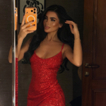 Astra Γυναικείο Mini Φόρεμα με Παγιέτες Bodycon