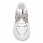 Crystal Bow Chunky Sneakers - Image 2