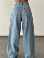 Brooklyn Γυναικείο Τζιν Παντελόνι Ψηλόμεσο Loose Fit - Image 5