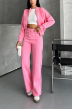 Olivia Γυναικείο Αθλητικό Σετ Oversized Palazzo - Image 2