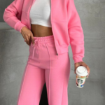 Olivia Γυναικείο Αθλητικό Σετ Oversized Palazzo