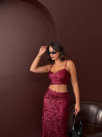 Lumina Γυναικείο Crop Top με Παγιέτες - Image 4