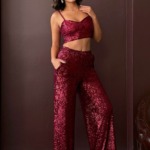 Vesper Γυναικεία Παντελόνα Palazzo Glam