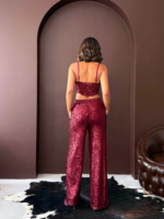 Vesper Γυναικεία Παντελόνα Palazzo Glam - Image 4