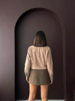 Winter Γυναικείο Μπουφάν με Φερμουάρ Slim Fit Bomber - Image 3