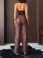 Amelie Γυναικείο Παντελόνι Επίσημο Glam - Image 4