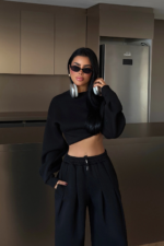 Ariel Γυναικείο Αθλητικό Σετ Oversized Jogger - Image 3