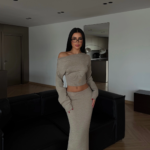 Sasha Γυναικείο Σετ με Φούστα Slim Fit