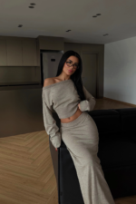 Sasha Γυναικείο Σετ με Φούστα Slim Fit - Image 3