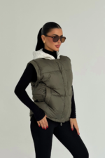 Olive Vest - Image 2