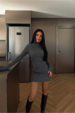 Luna Γυναικείο Mini Φόρεμα Bodycon - Image 2