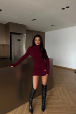 Sienna Γυναικείο Mini Φόρεμα Bodycon - Image 4