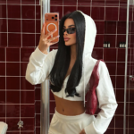 Celeste White Cropped Set