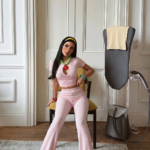 Candy Γυναικείο Σετ Καμπάνα με Crop Top
